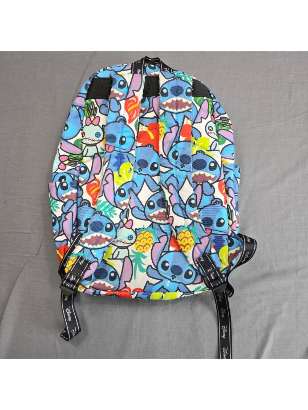 Disney Wondapop Backpack Lilo & Stitch Tropical Print Adjustable Straps Nylon - Picture 3 of 4